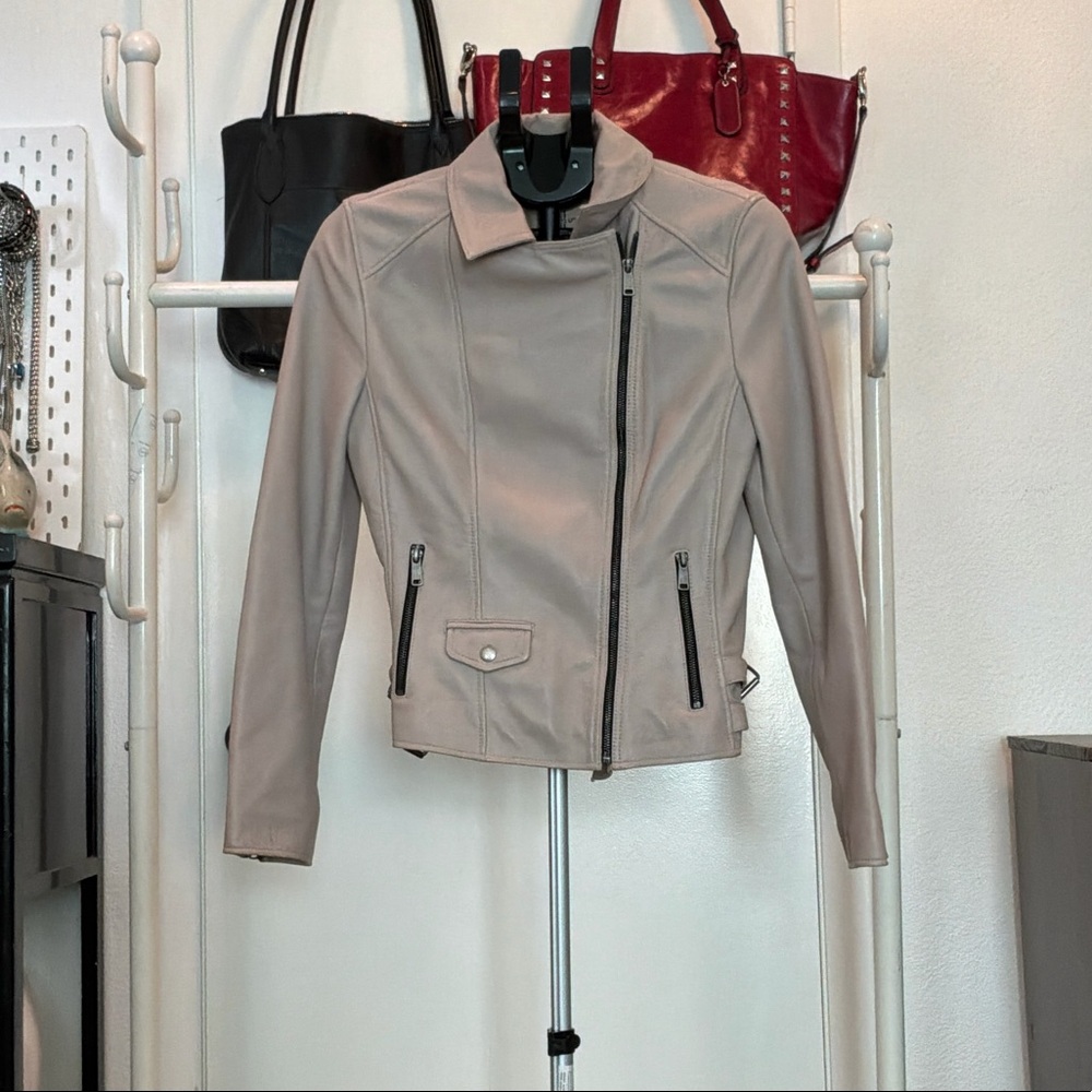 Wilsons Leather Women's Light Gray Jacket